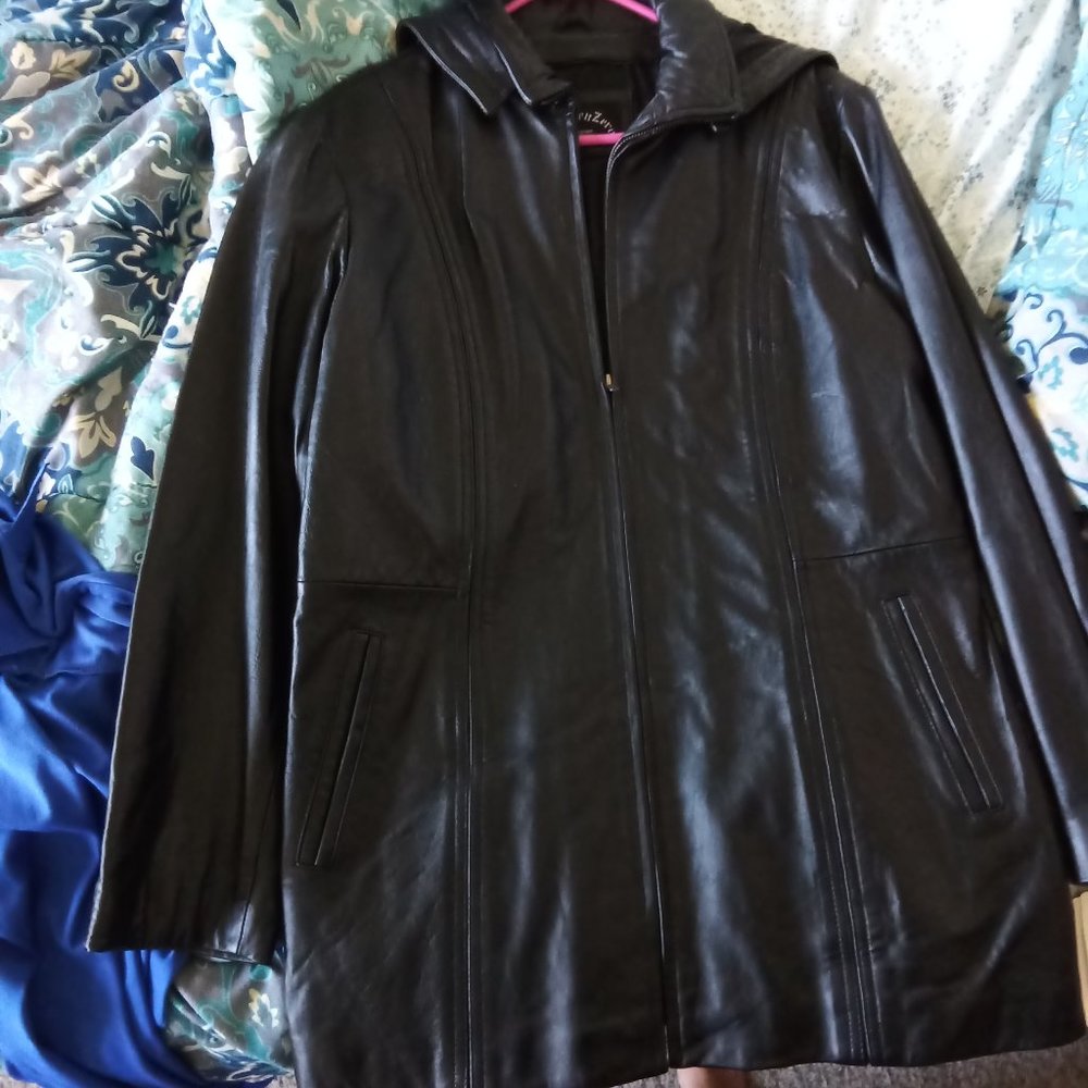Women's XL genuine leather Jacket